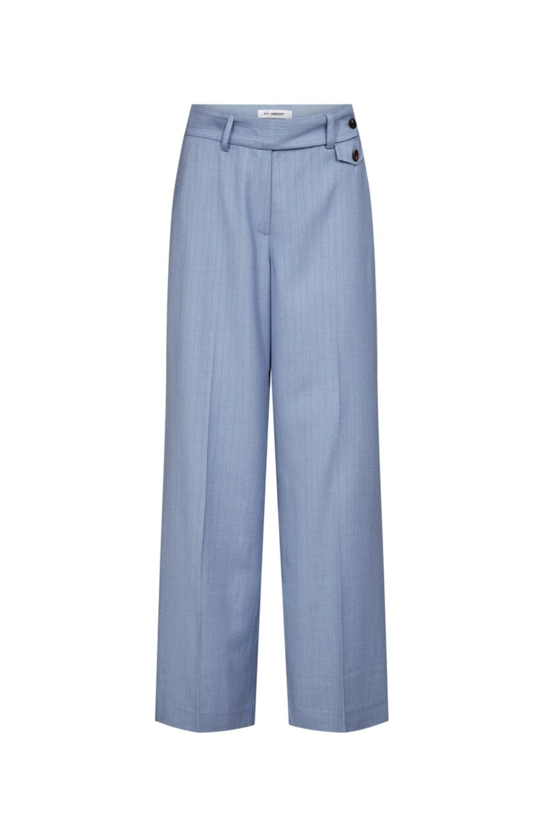 Co´Couture - Kianacc Pin Pleat Pant 41077 - 23 - Pale Blue