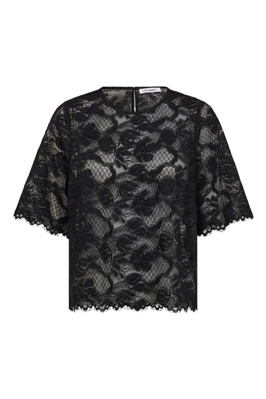 Co´Couture - Lannycc Lace Blouse 45110 - 96 - Black