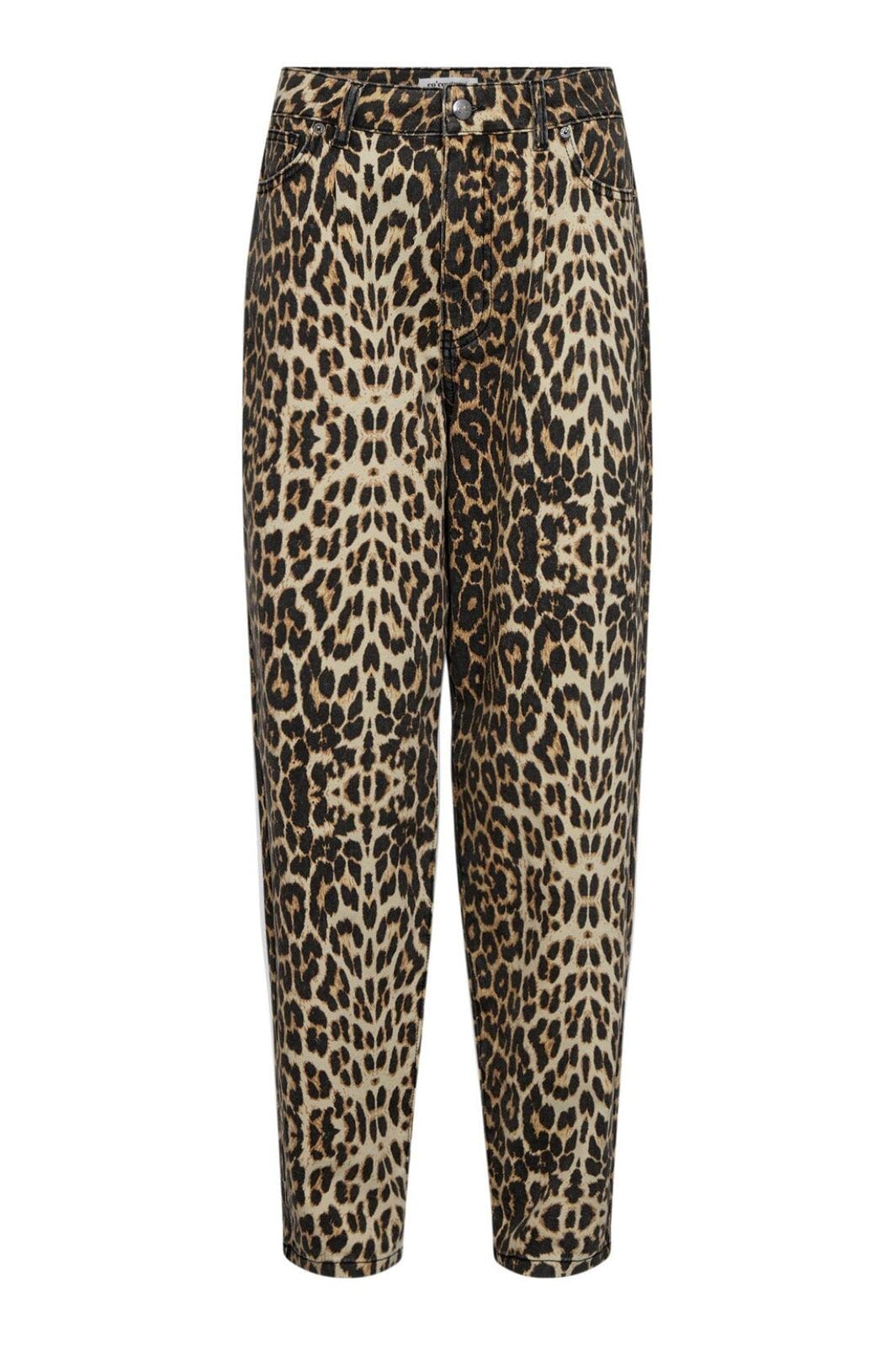 Co´Couture - Leocc Pleat Ll Pant 31611 - 16 - Khaki Jeans 