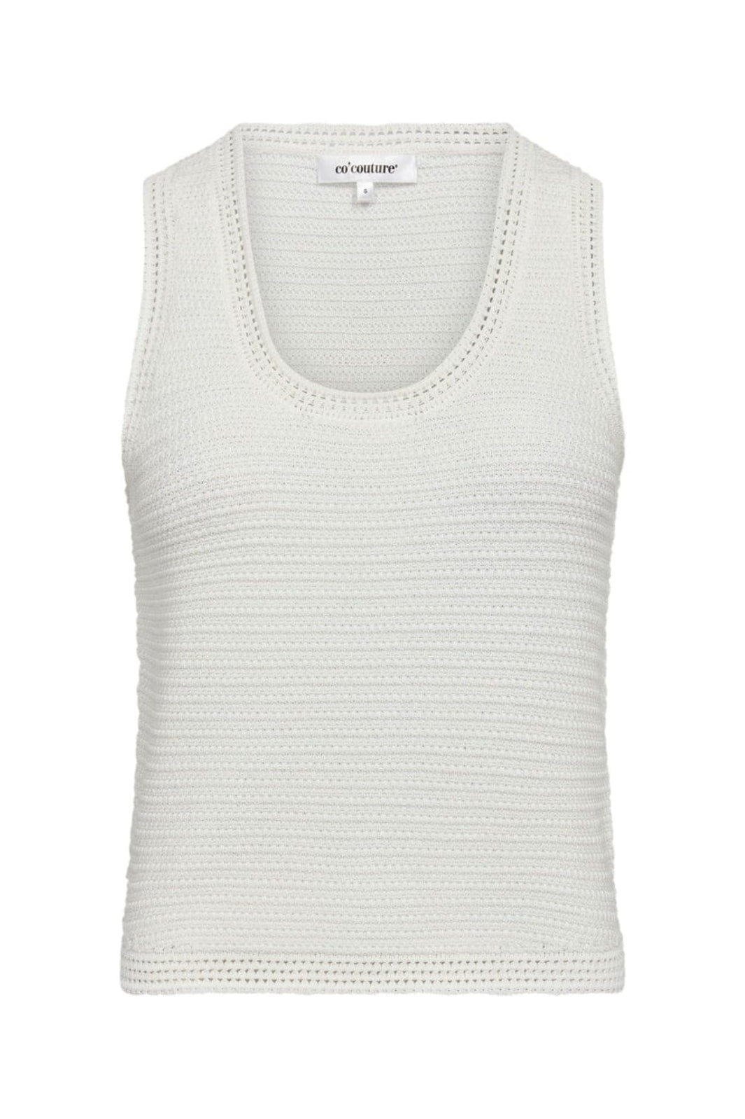 Co´Couture - Luecc Knit Top 42026 - 11 - Off White