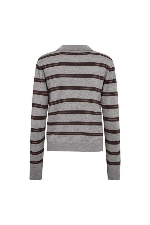 Co´Couture - Luecc Padded Polo Knit 500429 - 10003 - Creme