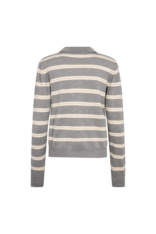 Co´Couture - Luecc Padded Polo Knit 500429 - 20002 - Brown