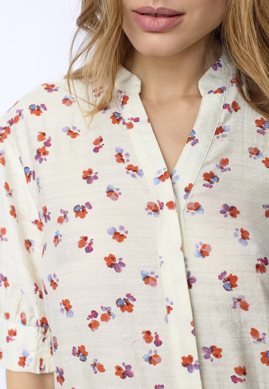 Co´Couture - Mariscc Ss Shirt 45178 - 11 - Off White Skjorter 