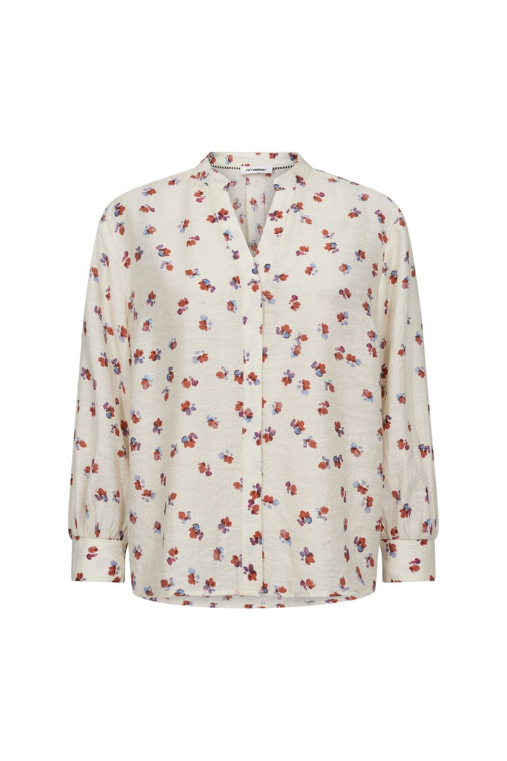 Co´Couture - Mariscc Ss Shirt 45178 - 11 - Off White