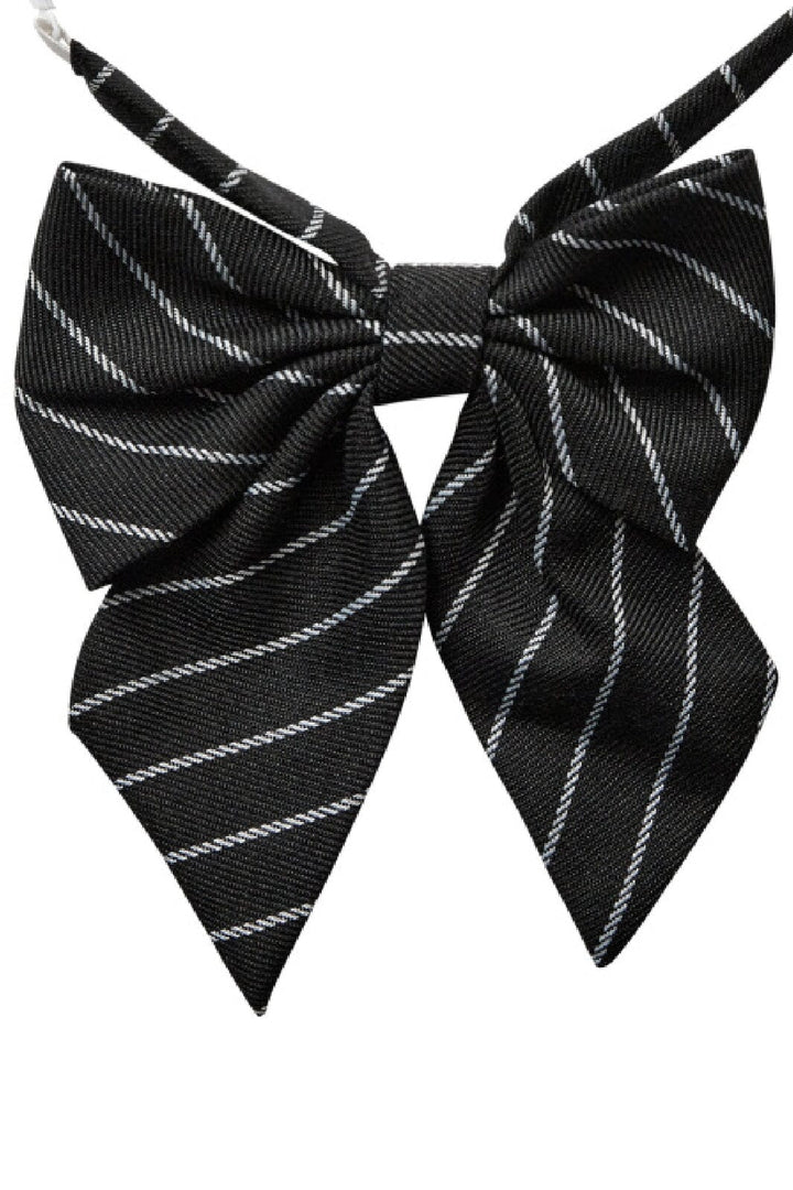 Co´Couture - Nilacc Stripe Bow 39051 - 96 - Black