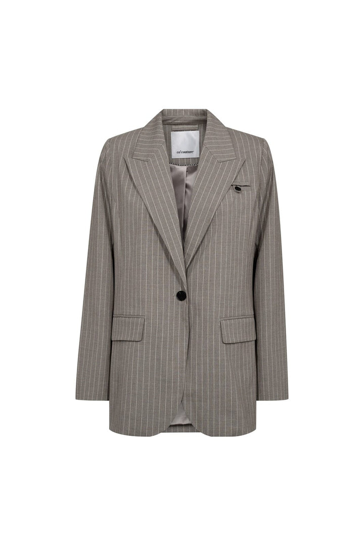 Co´Couture - Quincc Pin Fitted Blazer 40007 - 984 - Mink