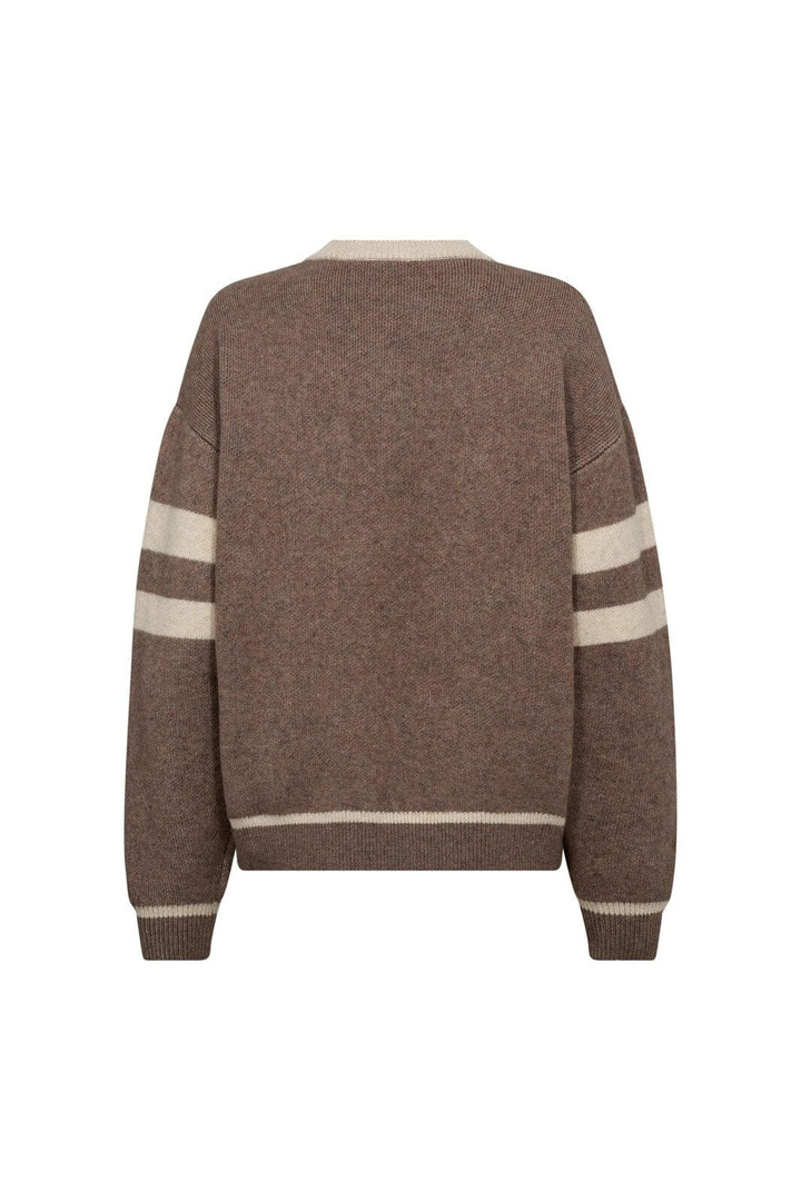 Co´Couture - Rowcc Coco Logo Knit 32214 - 154 - Walnut