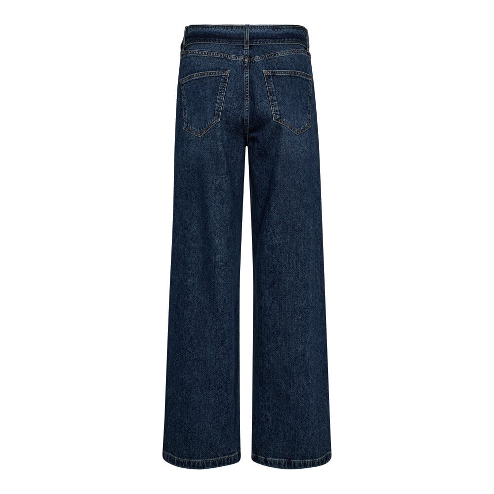 Co´Couture - Rumicc Belt Jeans 31662 - 555 - Dark Denim Bukser 