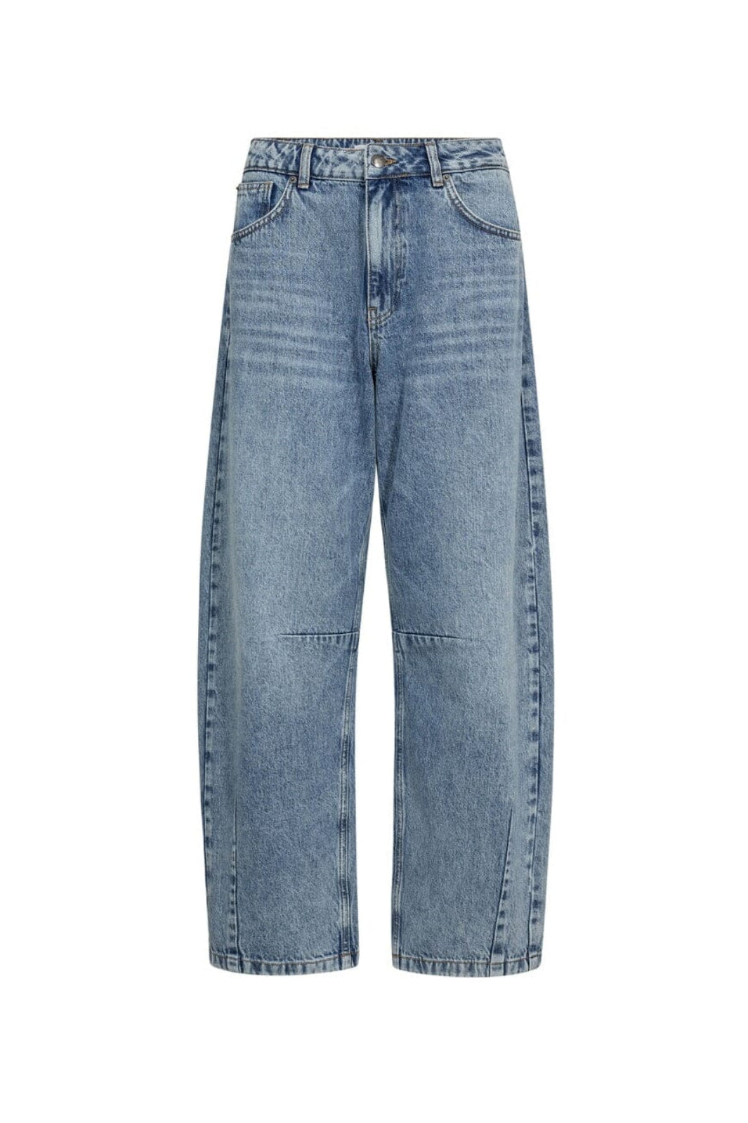 Co´Couture - Ruthiecc Barrel Jeans 41113 - 552 - Denim Blue