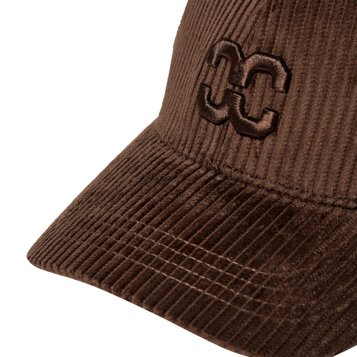 Co´Couture - Sachicc Cord Cap 500243 - 20003 - Dark Brown Kasketter 