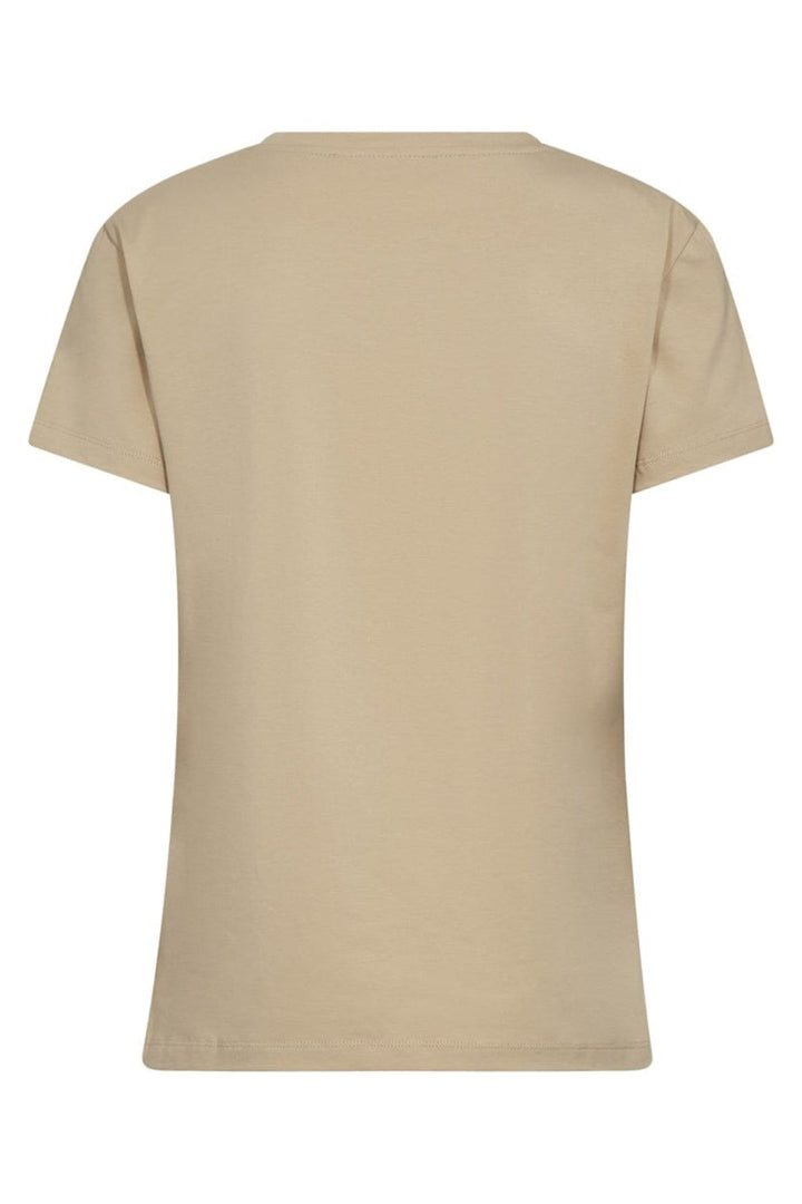 Co´Couture - Signaturecc New Tee 33200 - 320 - Bisquit