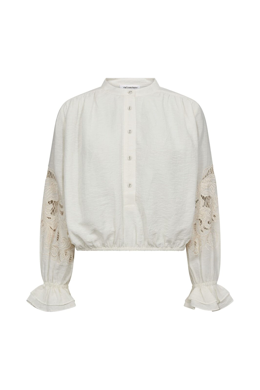 Co´Couture - Stinacc Emb Blouse 45078 - 11 - Off White
