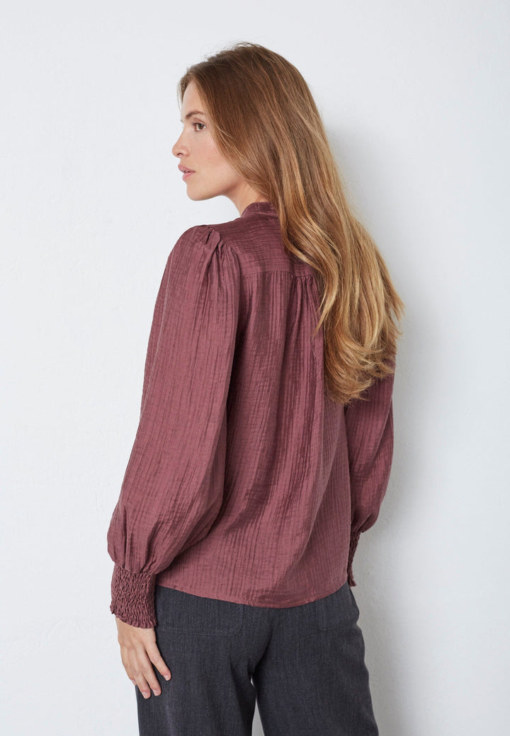 Co´Couture - Tassycc Shirt 35976 - 67 - Plum Skjorter 