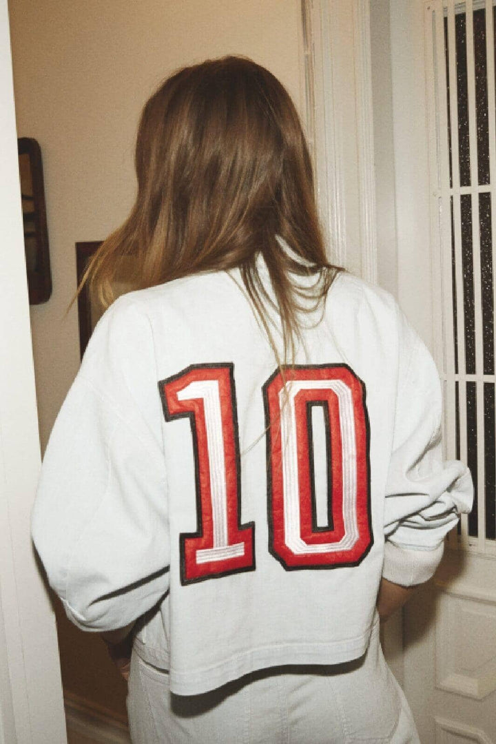 Co´Couture - Terracc Denim Bomber 30312 - 114 - Fade Denim Blazere 