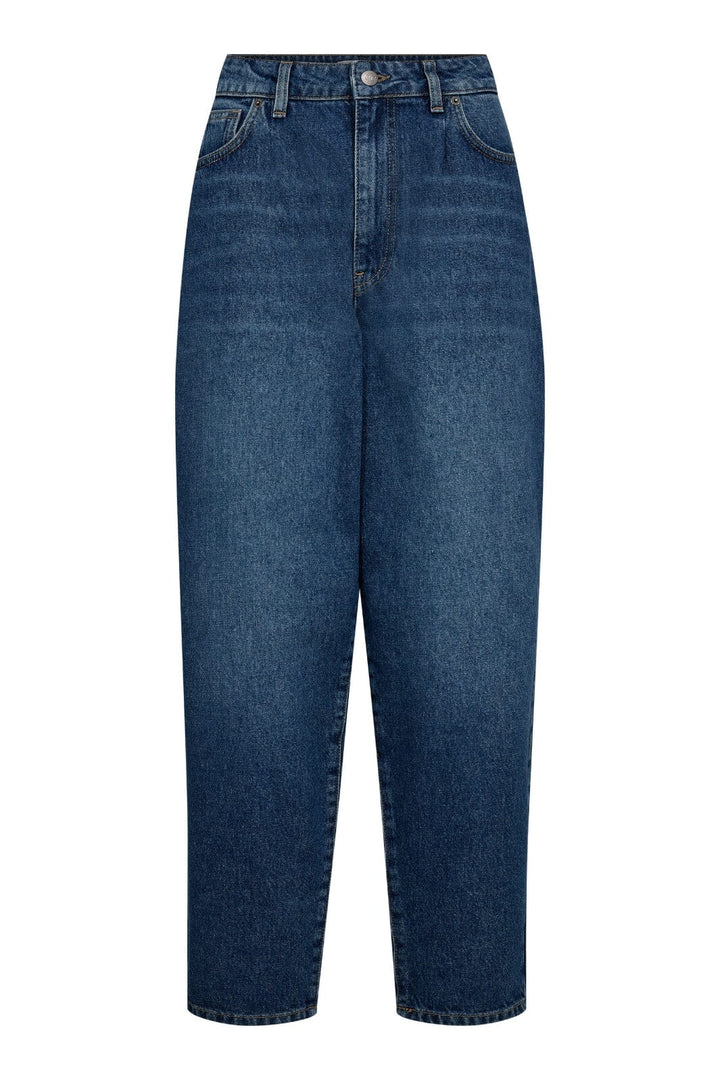 Co´Couture - Willowcc Pleat Jeans 31625 - 552 - Denim Blue Bukser 