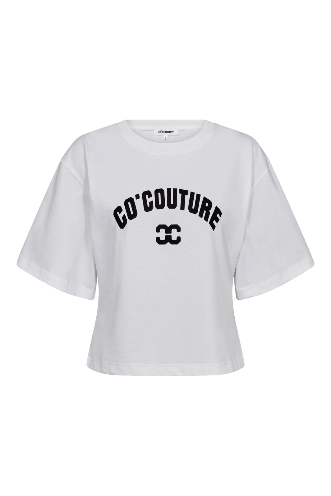 Co´Couture - Zengacc Tee O-Neck 43013 - 40096 - Whiteblack