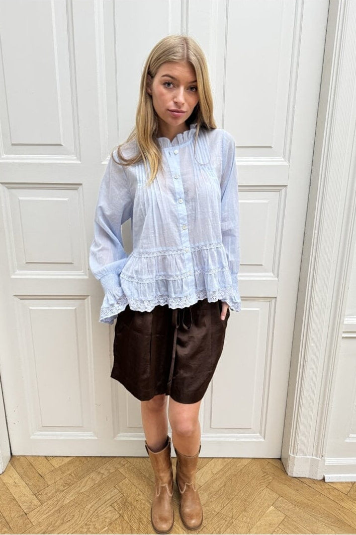 Continue - Audrey Long Sleve 15157 - Light Blue