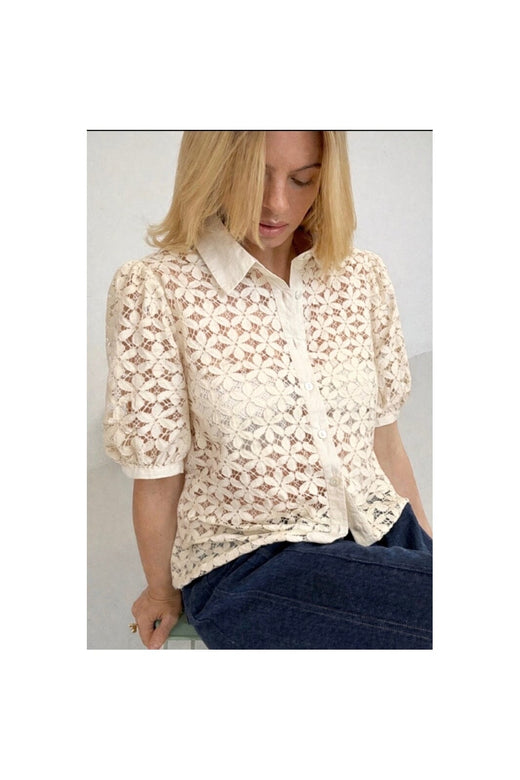 Continue - Charlotte Lace Ss 15253 - Off White