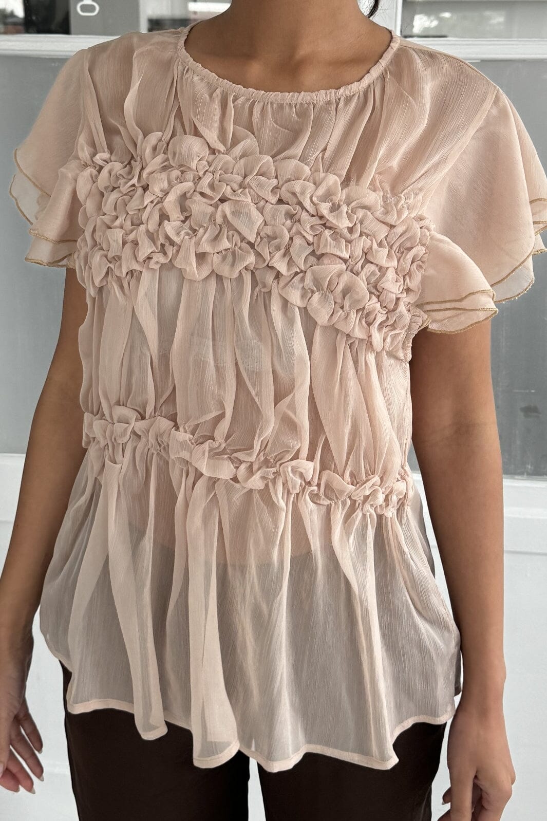 Continue - Githa Mesh 14950 - Sand