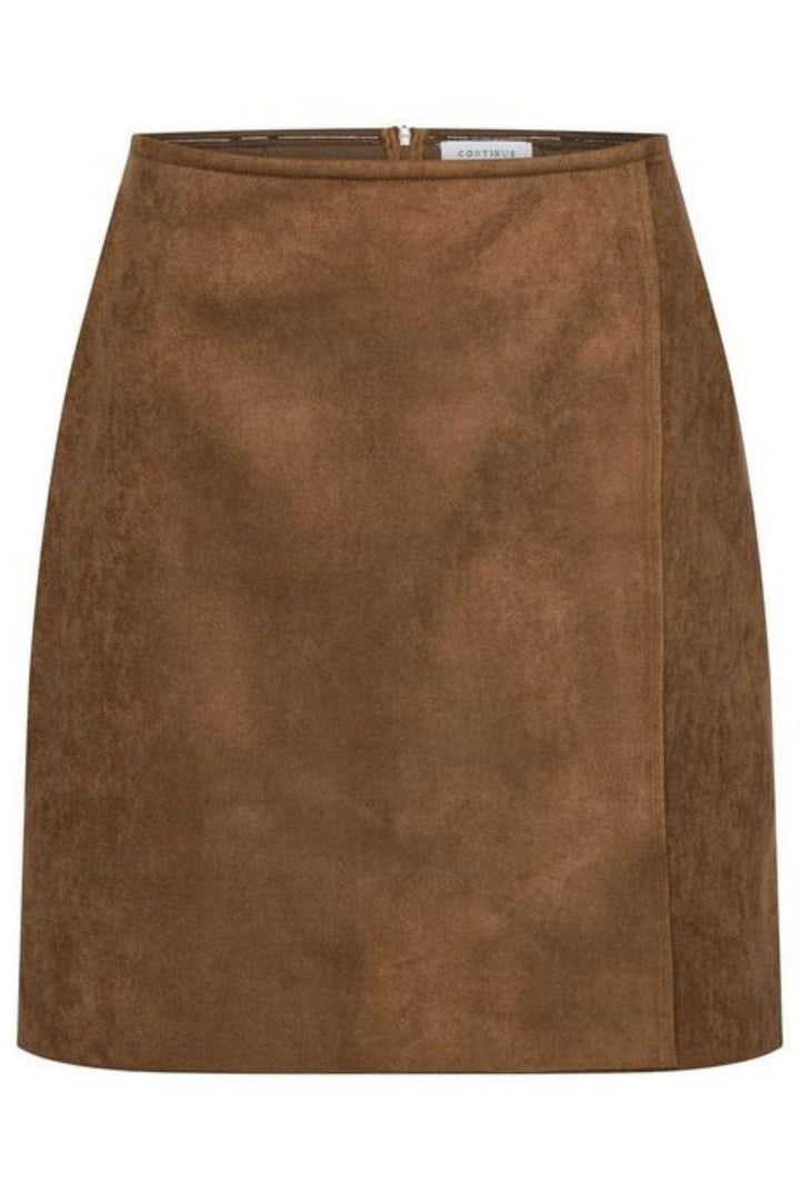Continue - Jeanne Skirt 15043 - Brown Nederdele 