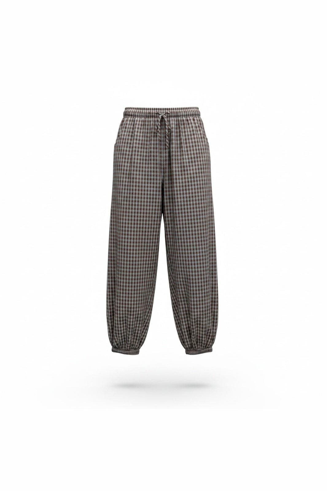 Continue - Linea Check Pants 15359 - Brown Check
