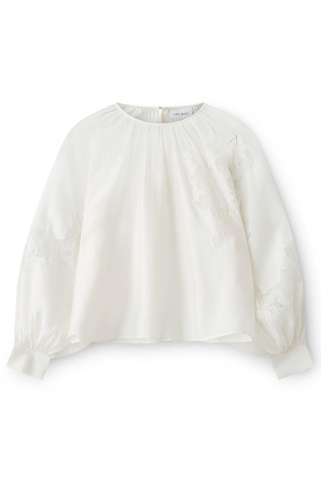 Copenhagen Muse - Cmmolly-blouse 207347 - 8273 Jet Stream Bluser 