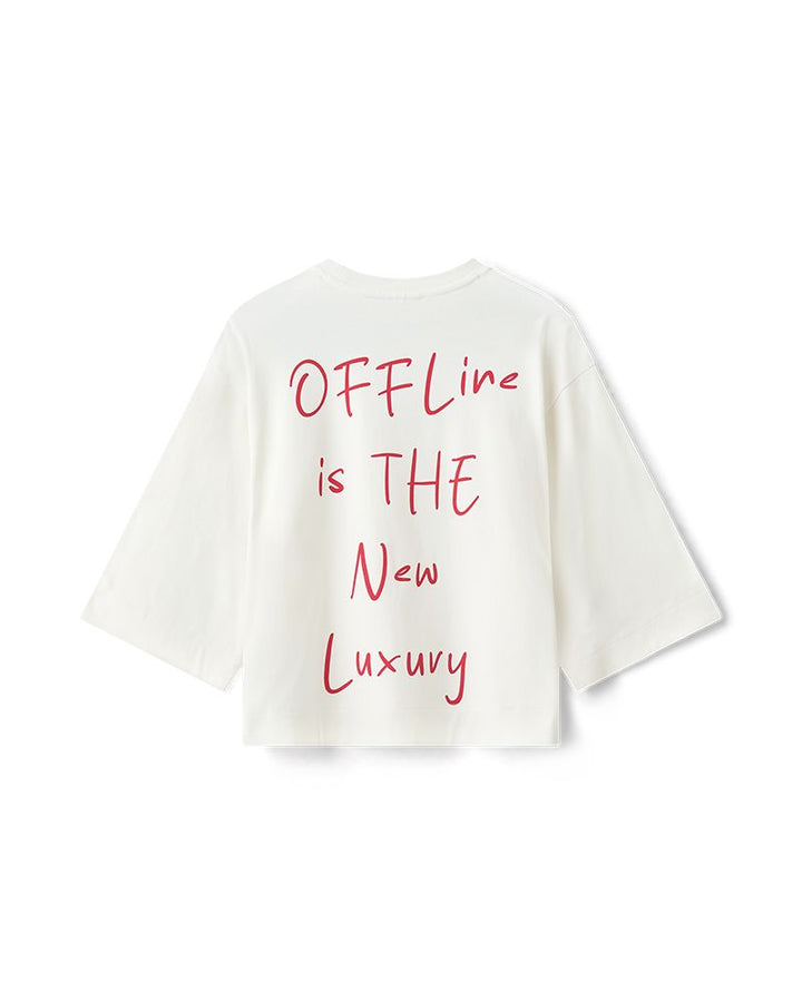 Copenhagen Muse - Cmmuse-tee 207248 - 1036 Jet Stream W, Goji Berry T-shirts 