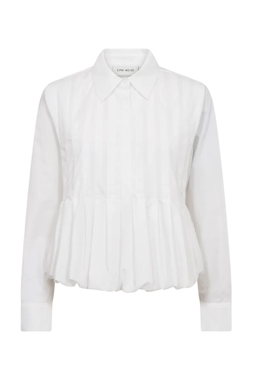 Copenhagen Muse - Cmpleat-shirt 211941 - 1010 Bright White Skjorter 