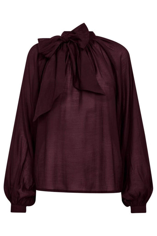 Copenhagen Muse - Cmtilly-blouse 206943 - 1368 Windsor Wine Bluser 