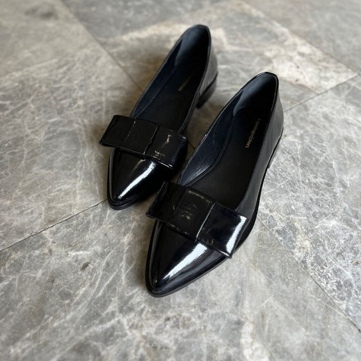 Copenhagen Shoes - Keep Dreaming Patent CS8783 - 0001 - Black Ballerinaer 