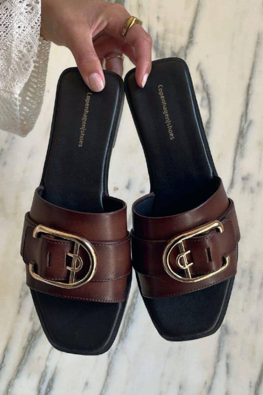 Copenhagen Shoes - Kiss CS8942 - 0012 - Brown Sandaler 