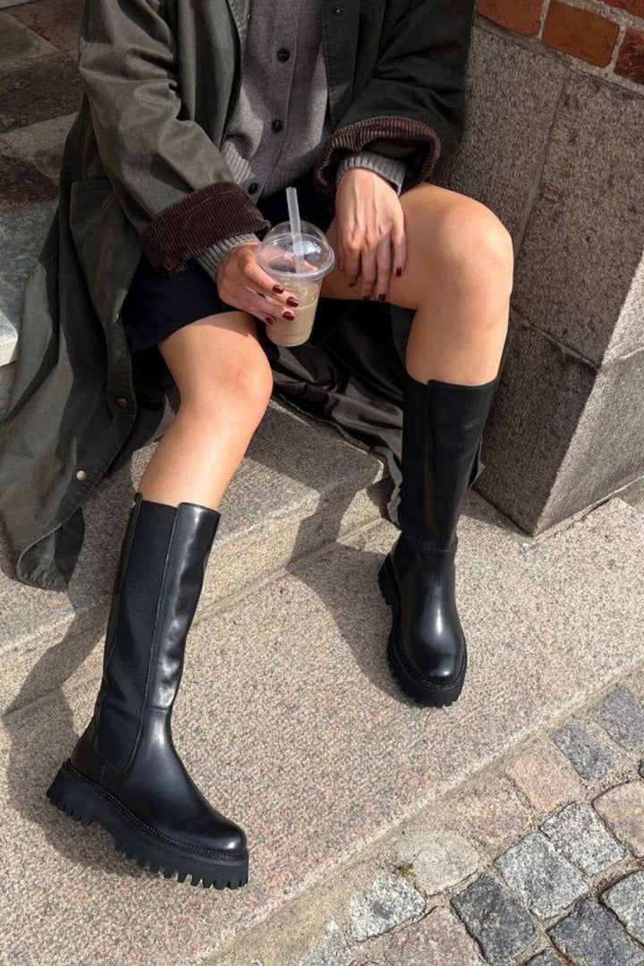 Copenhagen Shoes - Lemon High CS8740 - 0001 - Black Støvler 