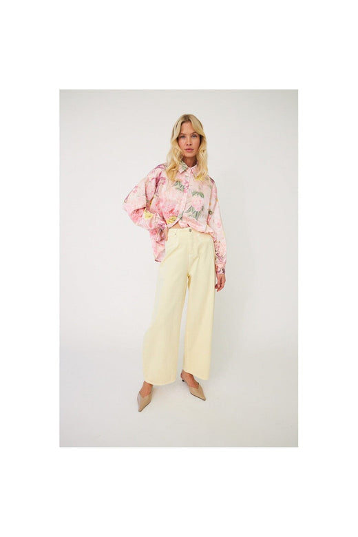 Cras - Ada Pants C682 - Lemon Icing