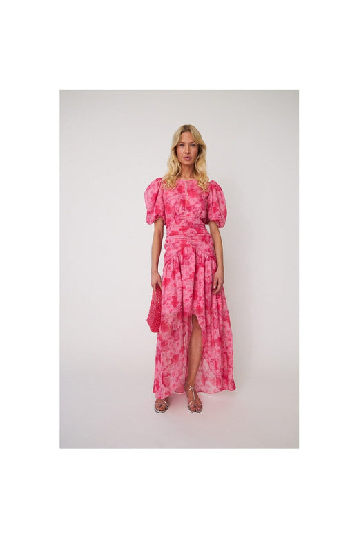 Cras - Elaine Dress C666 - 8160 - 8160 Pink Rosegarden