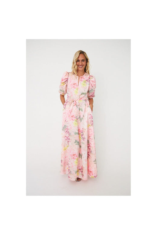Cras - Kayla Maxi Dress C1619 - Floral Garden
