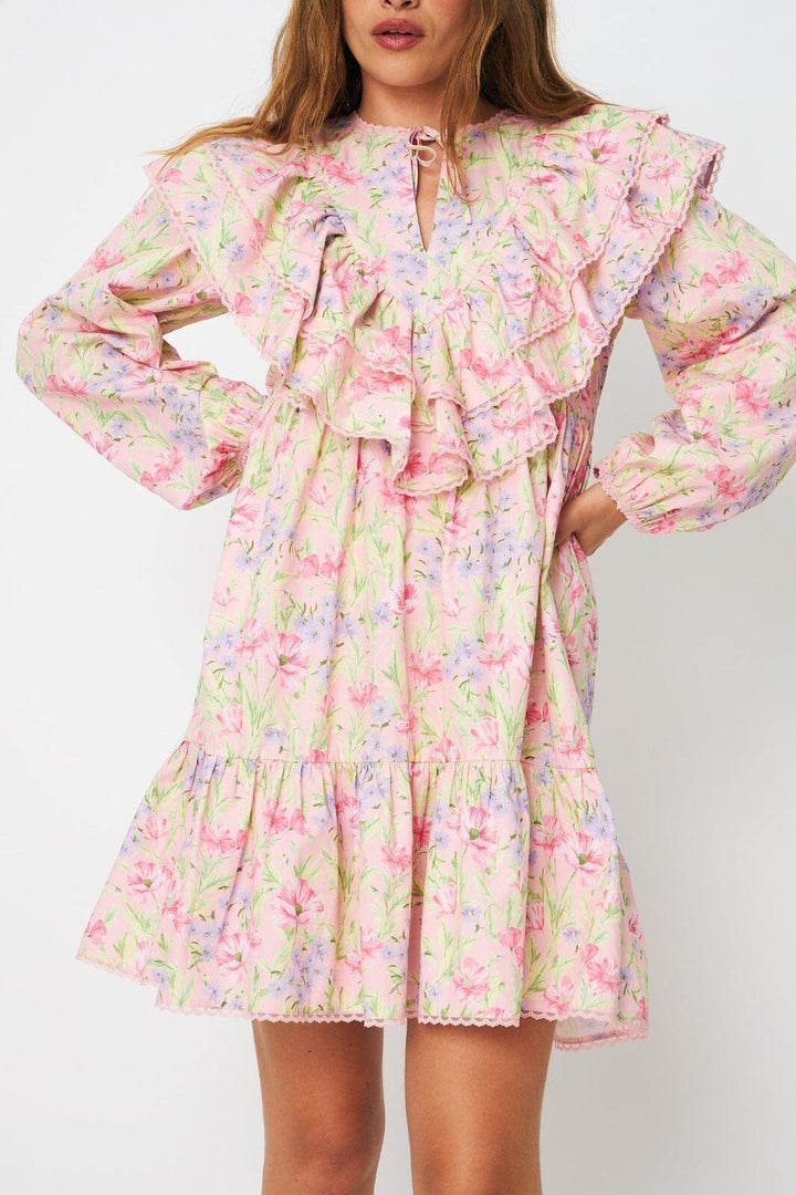 Cras - Salvie Dress C25134 - 8147 - 8147 Blossom Meadow Kjoler 