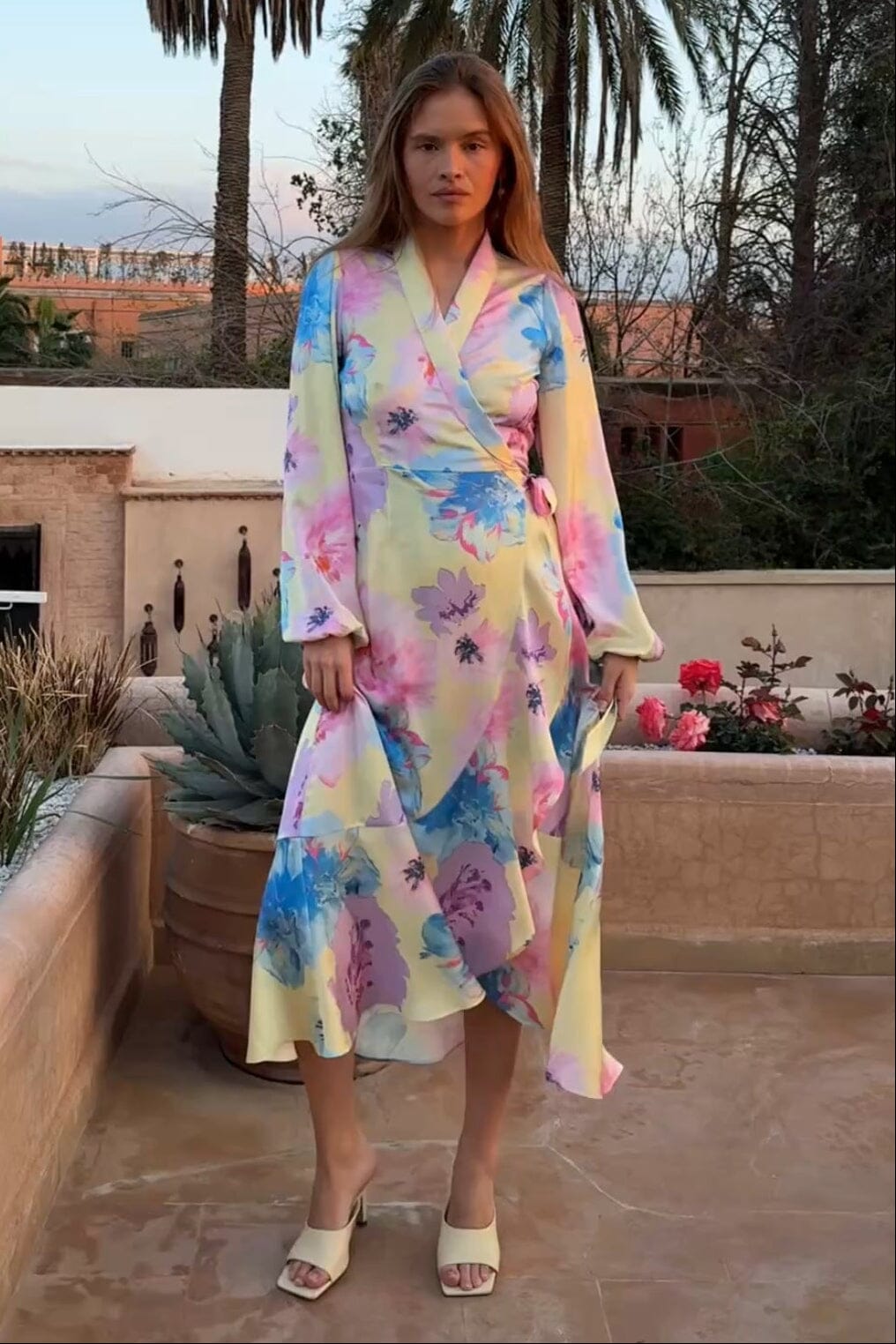 Cras x Molly&My - Lara Dress C489 - Pale Peony Yellow Kjoler 