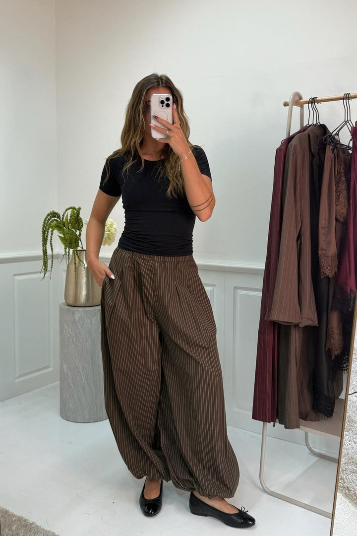 Dear Molly - ballon pants 164678b - brown Bukser 