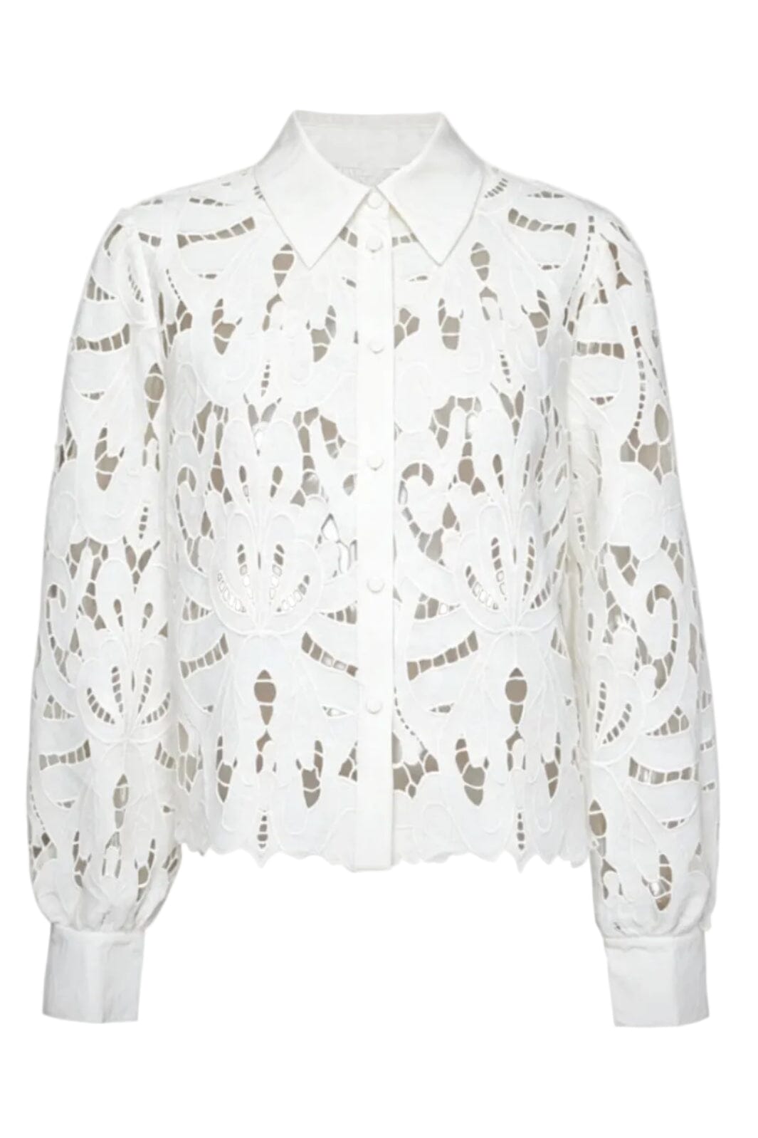 Dear Molly - Birthe Shirt - White Skjorter 