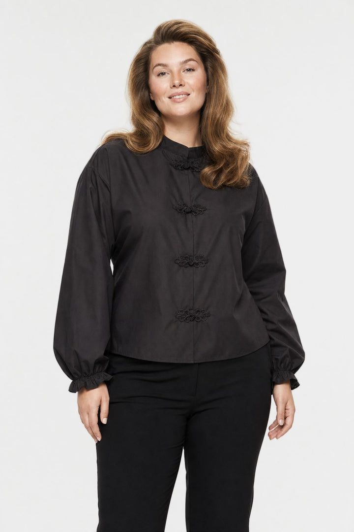 Dear Molly - Jill Skjorte Skjorte Ch169989c - Sort - M