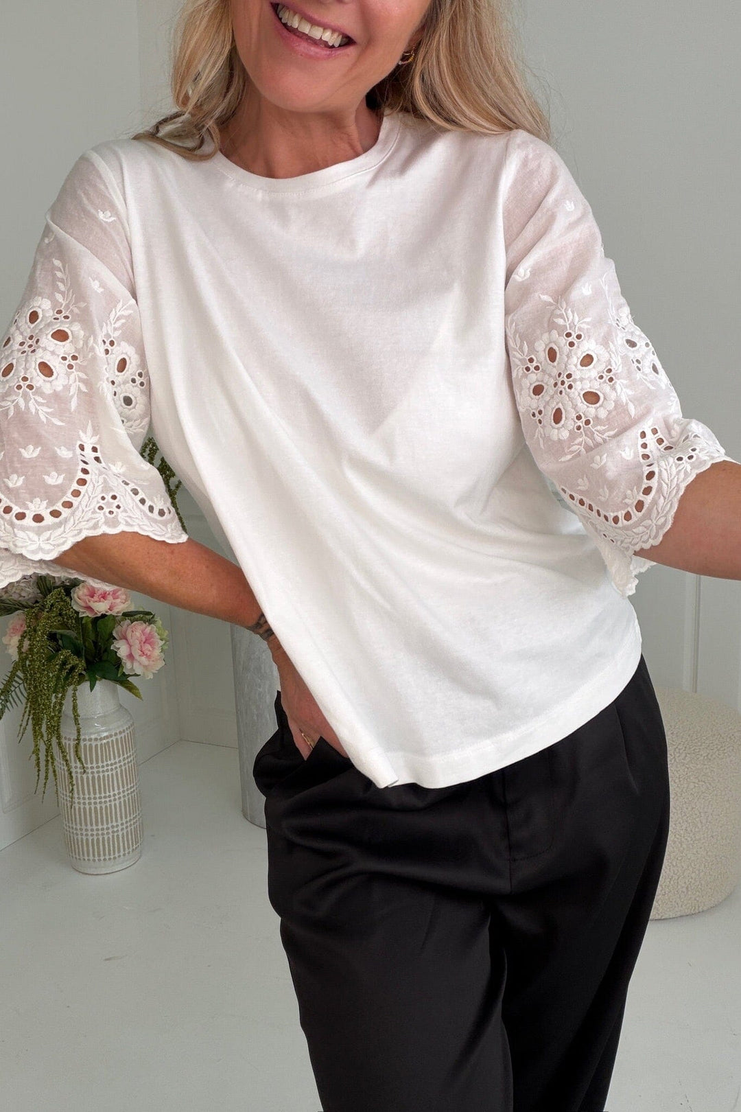 Dear Molly - Lady Shirt Ch168678b - White Skjorter 
