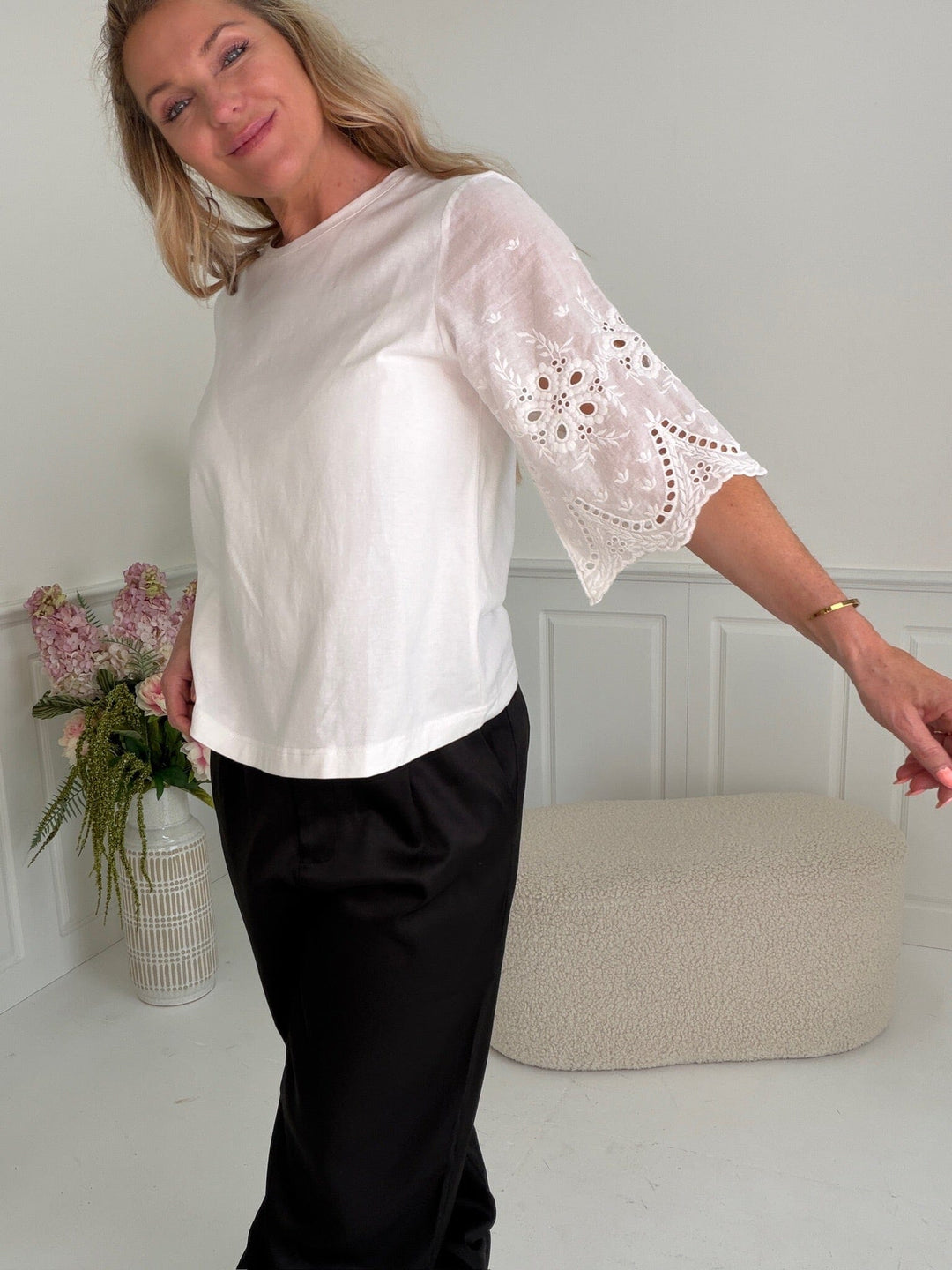 Dear Molly - Lady Shirt Ch168678b - White Skjorter 
