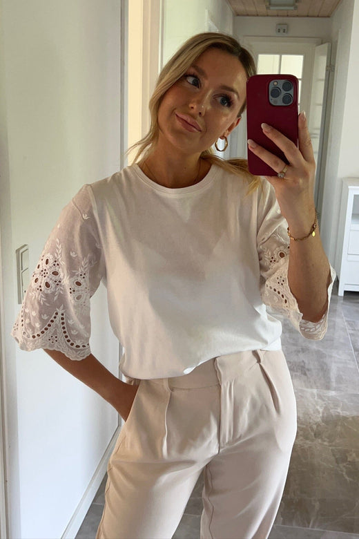 Dear Molly - Lady Shirt Ch168678b - White Skjorter 