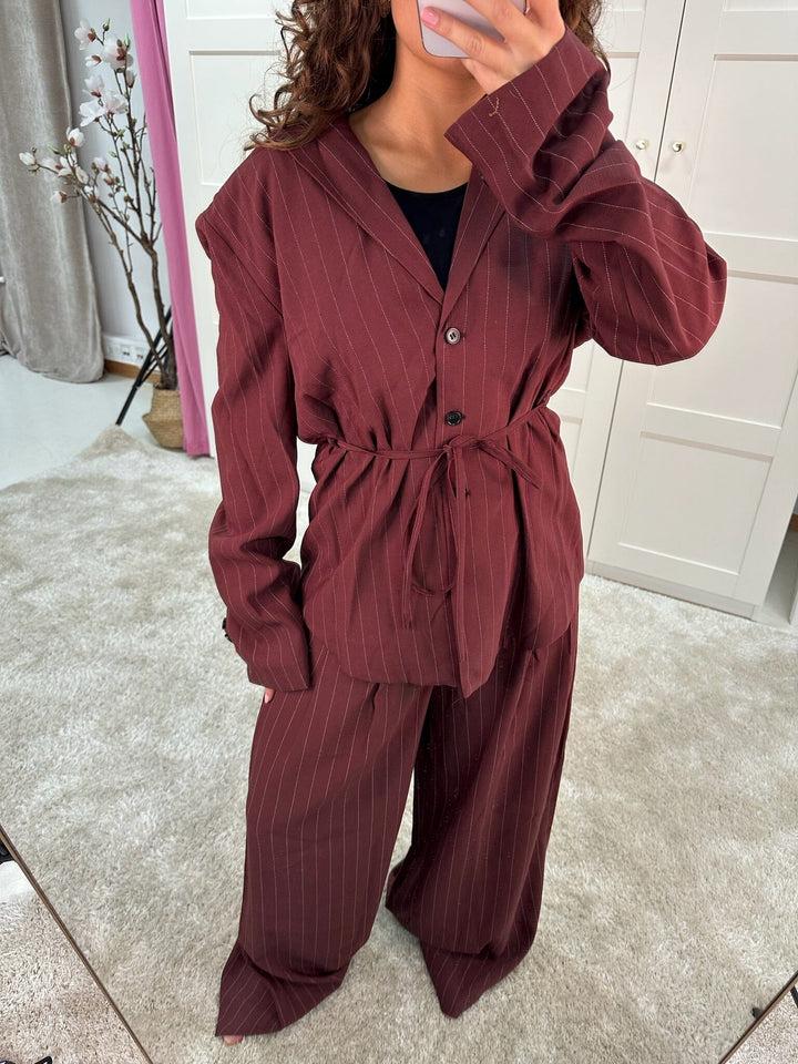 Dear Molly - norah blazer 165004b - wine 