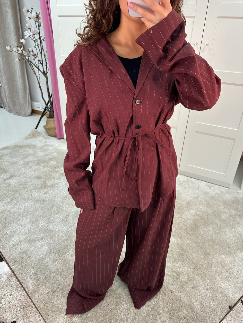 Dear Molly - norah blazer 165004b - wine 