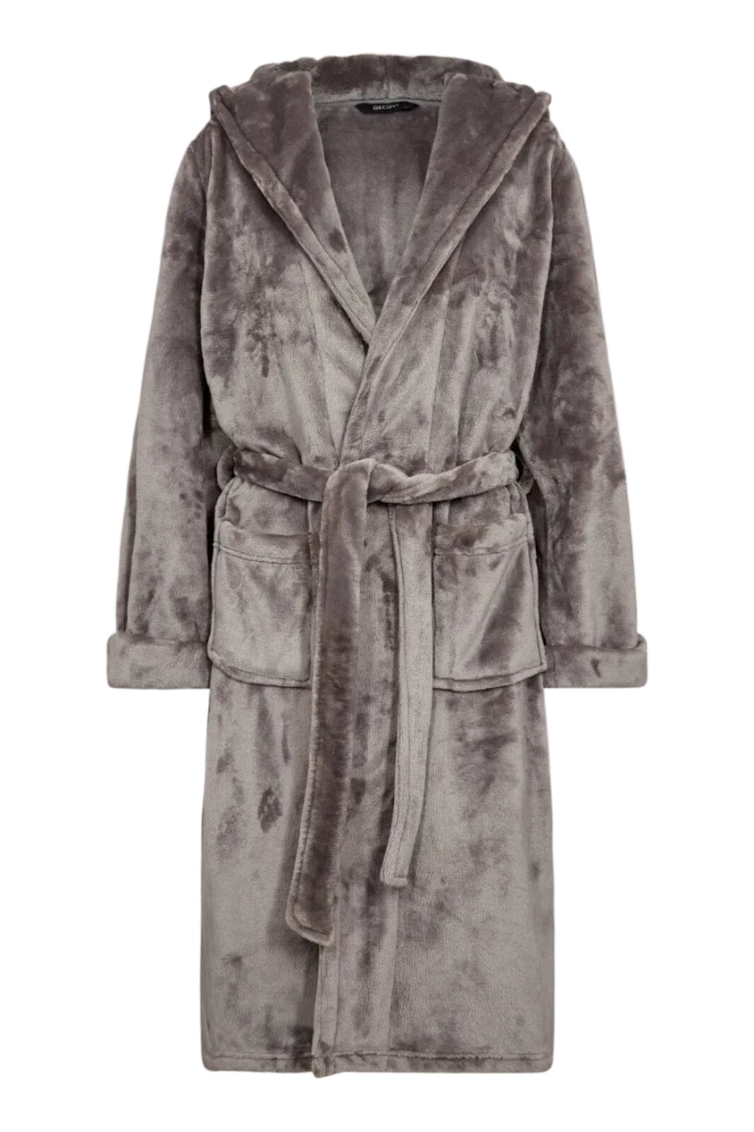 Decoy - Long Robe W/Hood 88092-0 - 1345 - Grå Nattøj 