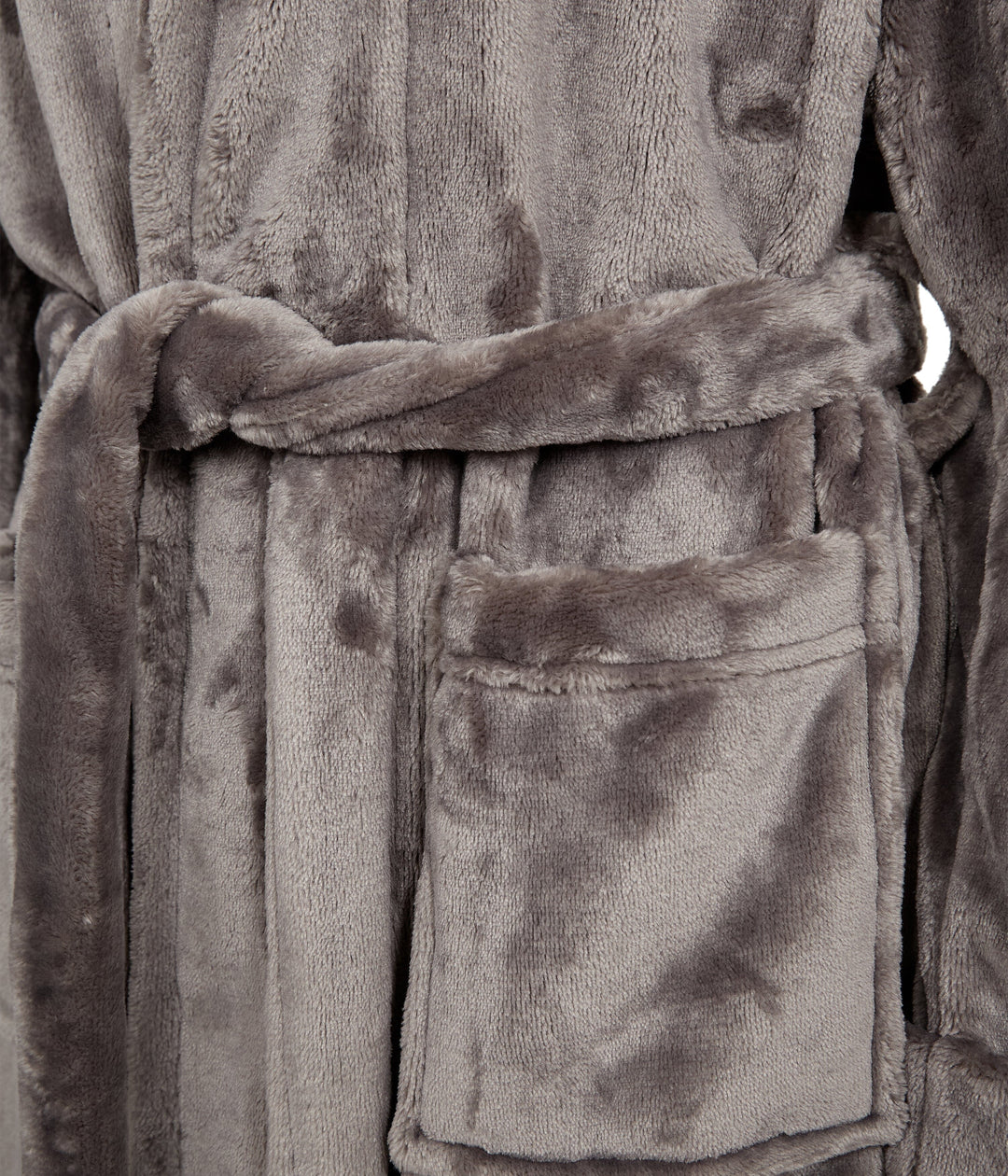 Decoy - Long Robe W/Hood 88092-0 - 1345 - Grå Nattøj 