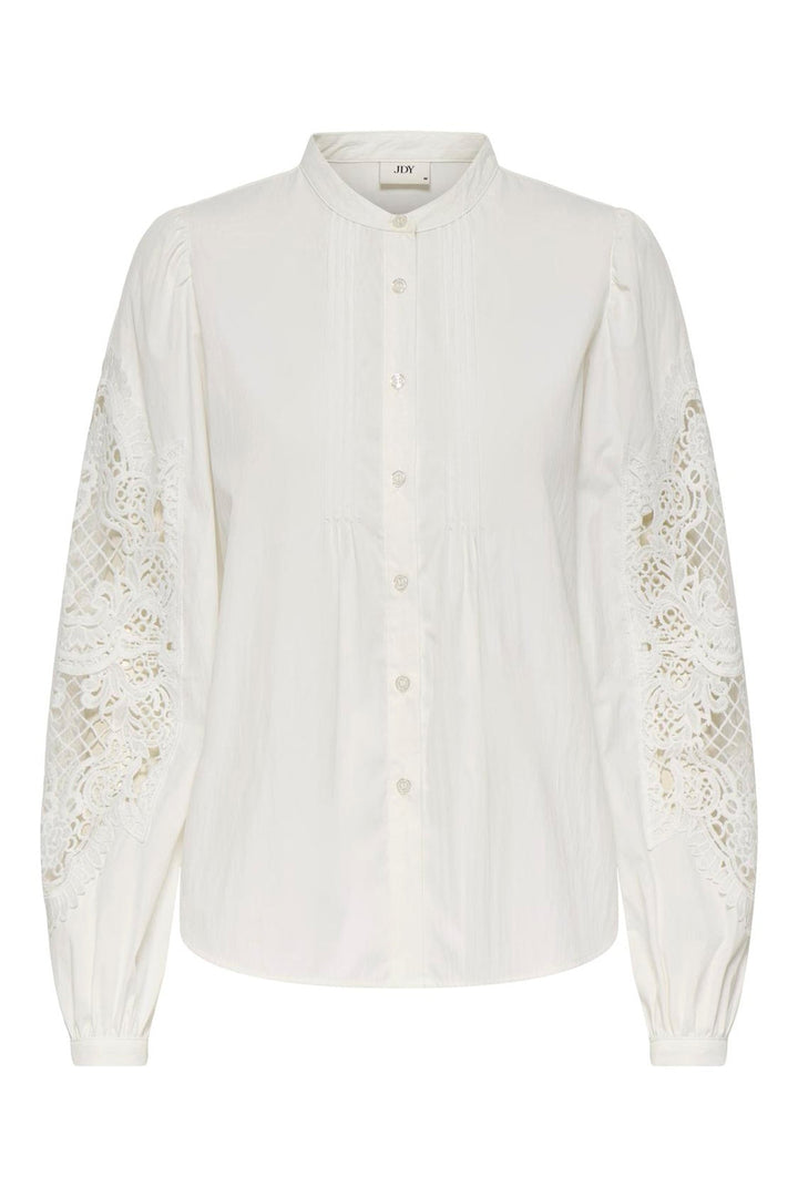 JDY - Jdycora L/S Shirt - 5035112 Cloud Dancer