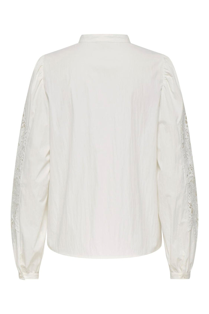 JDY - Jdycora L/S Shirt - 5035112 Cloud Dancer