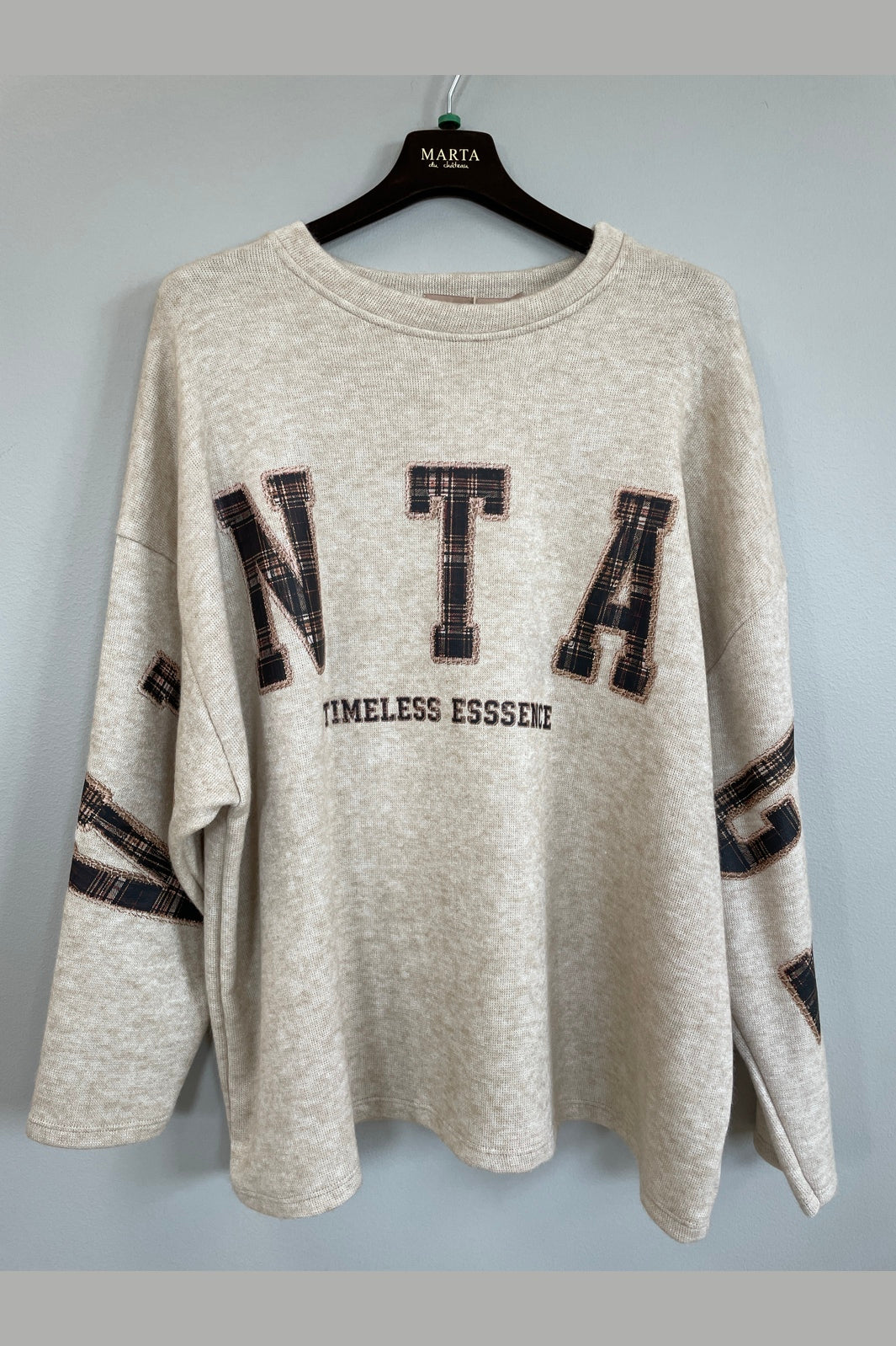 Marta Du Chateau - Mdcstardust Sweatshirt 2784B - Camel